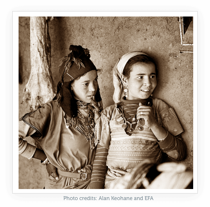 Rural Moroccan girls
